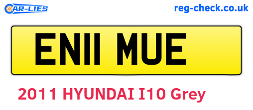 EN11MUE are the vehicle registration plates.