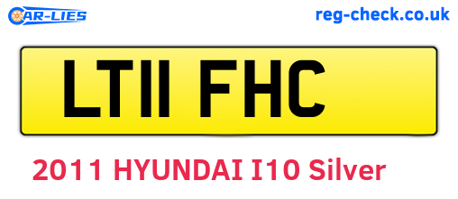 LT11FHC are the vehicle registration plates.