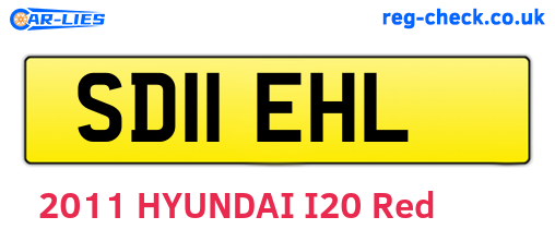 SD11EHL are the vehicle registration plates.