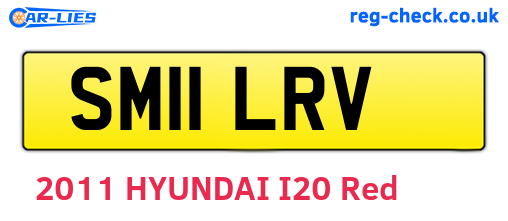 SM11LRV are the vehicle registration plates.