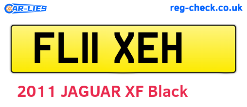 FL11XEH are the vehicle registration plates.