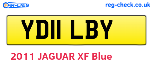 YD11LBY are the vehicle registration plates.