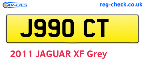 J99OCT are the vehicle registration plates.