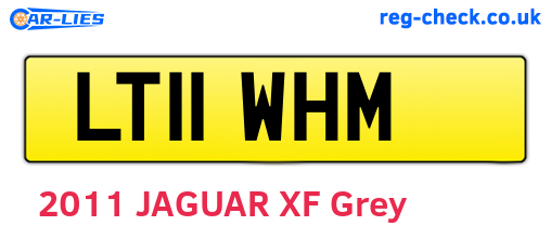 LT11WHM are the vehicle registration plates.