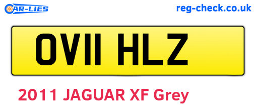 OV11HLZ are the vehicle registration plates.