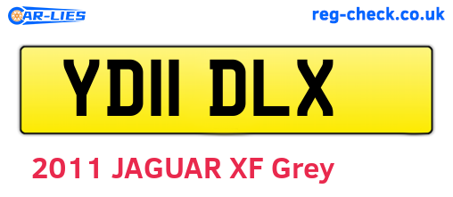 YD11DLX are the vehicle registration plates.