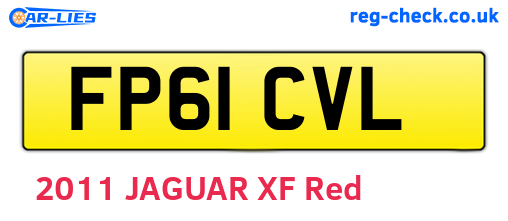 FP61CVL are the vehicle registration plates.