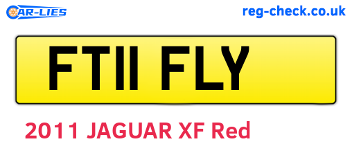 FT11FLY are the vehicle registration plates.