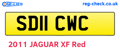 SD11CWC are the vehicle registration plates.