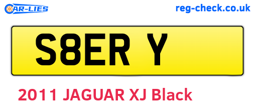 S8ERY are the vehicle registration plates.