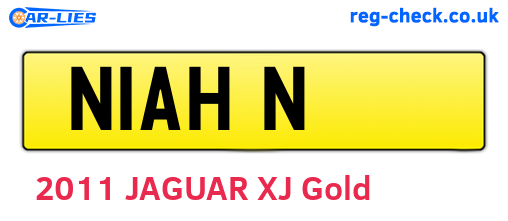 N1AHN are the vehicle registration plates.