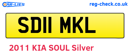 SD11MKL are the vehicle registration plates.