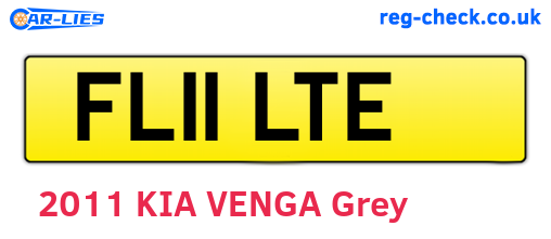 FL11LTE are the vehicle registration plates.
