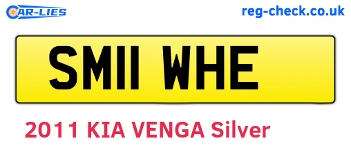 SM11WHE are the vehicle registration plates.