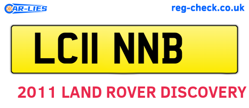 LC11NNB are the vehicle registration plates.