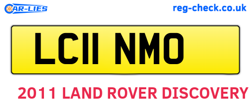 LC11NMO are the vehicle registration plates.