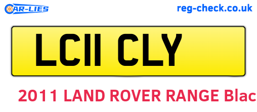 LC11CLY are the vehicle registration plates.