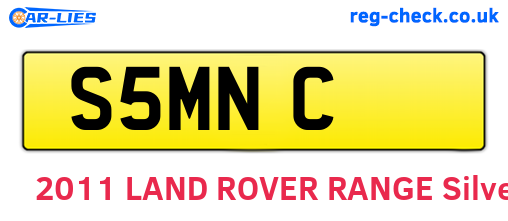 S5MNC are the vehicle registration plates.