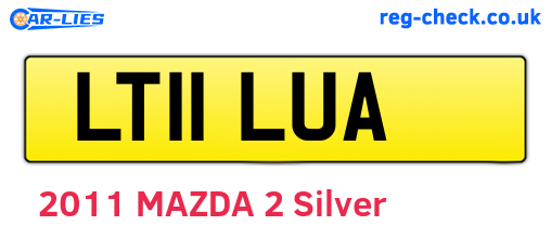 LT11LUA are the vehicle registration plates.