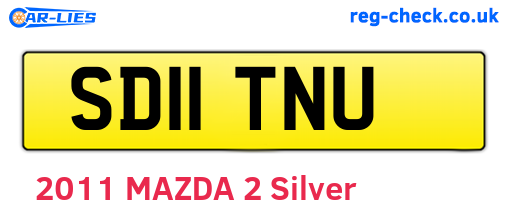 SD11TNU are the vehicle registration plates.