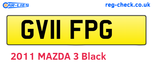 GV11FPG are the vehicle registration plates.
