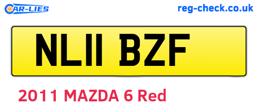 NL11BZF are the vehicle registration plates.