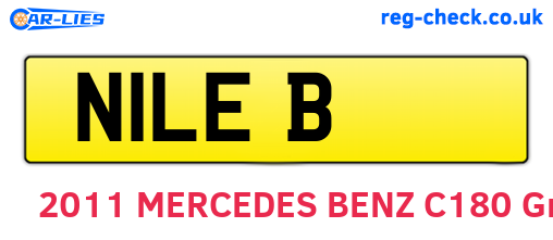 N1LEB are the vehicle registration plates.