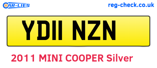 YD11NZN are the vehicle registration plates.