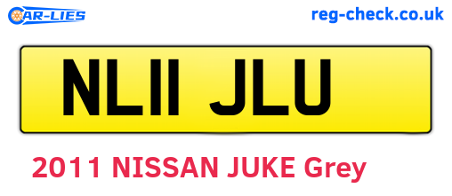 NL11JLU are the vehicle registration plates.