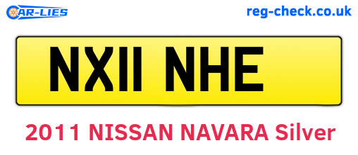 NX11NHE are the vehicle registration plates.