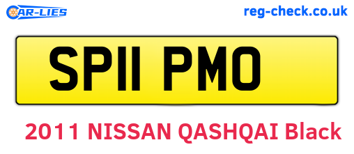 SP11PMO are the vehicle registration plates.