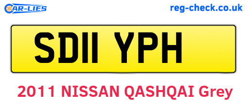 SD11YPH are the vehicle registration plates.