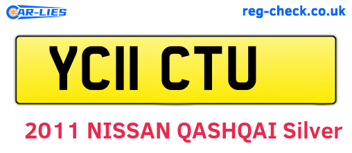 YC11CTU are the vehicle registration plates.