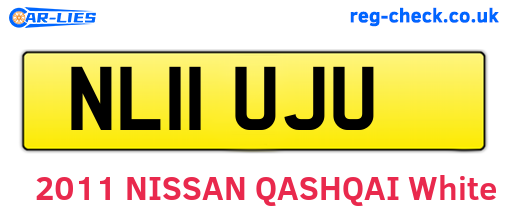 NL11UJU are the vehicle registration plates.