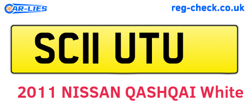 SC11UTU are the vehicle registration plates.