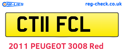 CT11FCL are the vehicle registration plates.