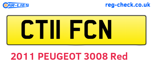 CT11FCN are the vehicle registration plates.