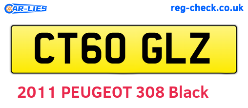 CT60GLZ are the vehicle registration plates.