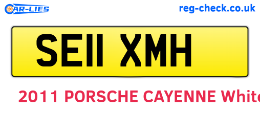 SE11XMH are the vehicle registration plates.