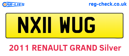 NX11WUG are the vehicle registration plates.