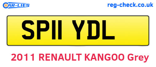SP11YDL are the vehicle registration plates.