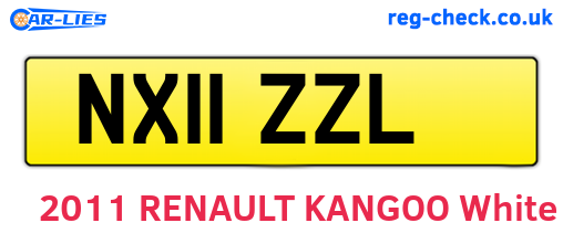 NX11ZZL are the vehicle registration plates.