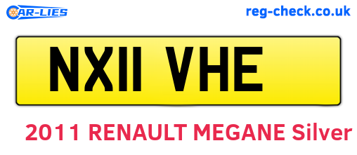 NX11VHE are the vehicle registration plates.