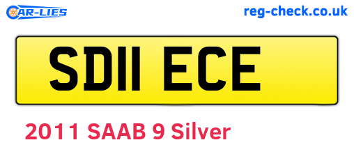 SD11ECE are the vehicle registration plates.