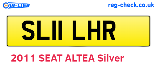 SL11LHR are the vehicle registration plates.