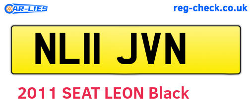 NL11JVN are the vehicle registration plates.