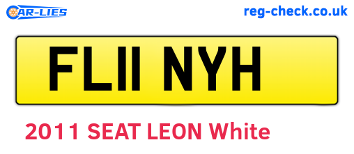 FL11NYH are the vehicle registration plates.