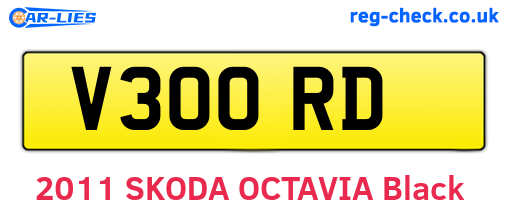 V30ORD are the vehicle registration plates.