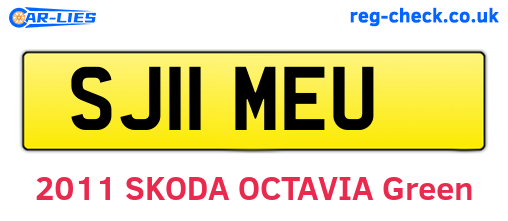 SJ11MEU are the vehicle registration plates.