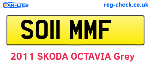 SO11MMF are the vehicle registration plates.